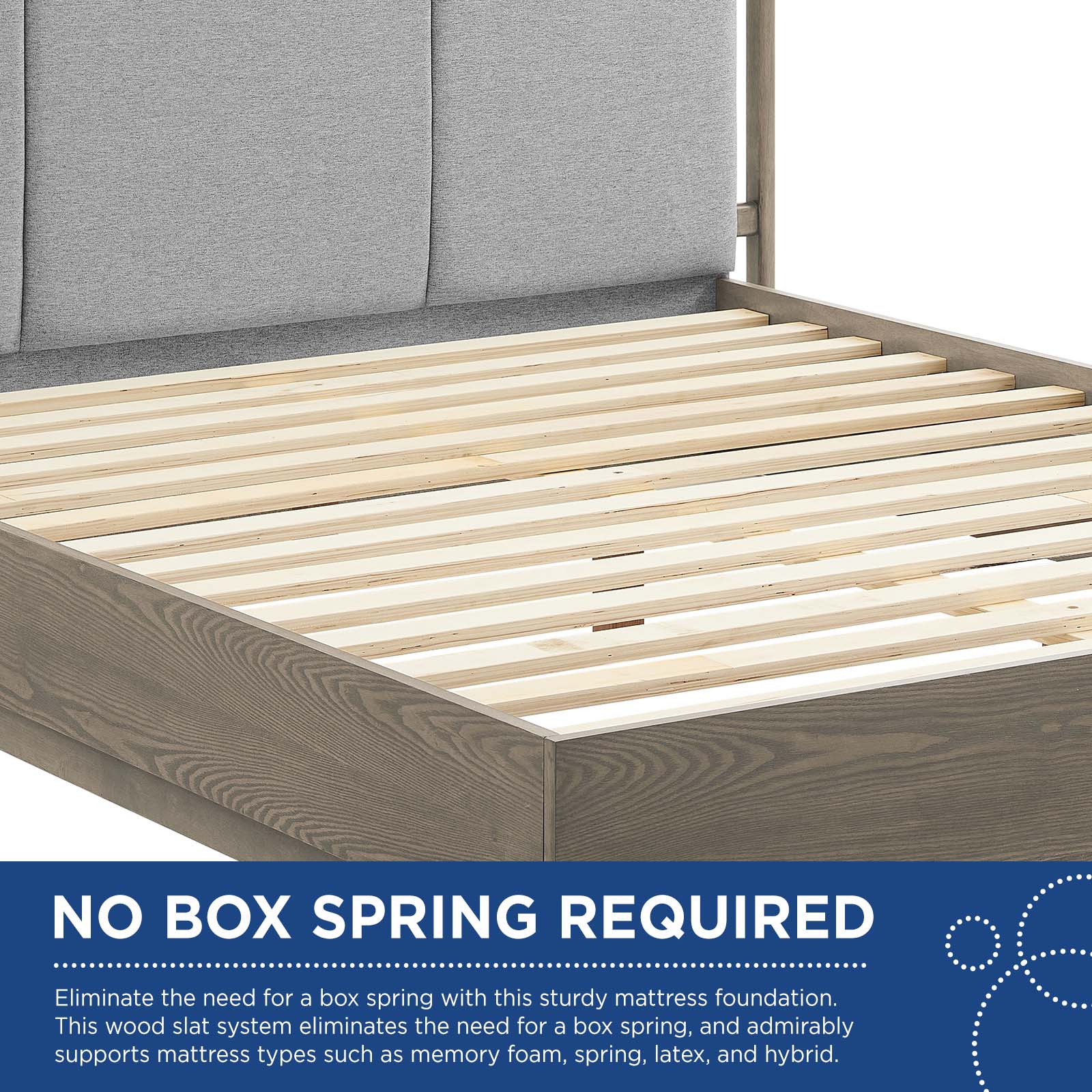 Merritt 3 Piece Upholstered Bedroom Set By Modway - MOD-6955 | Bedroom Sets | Modishstore - 6