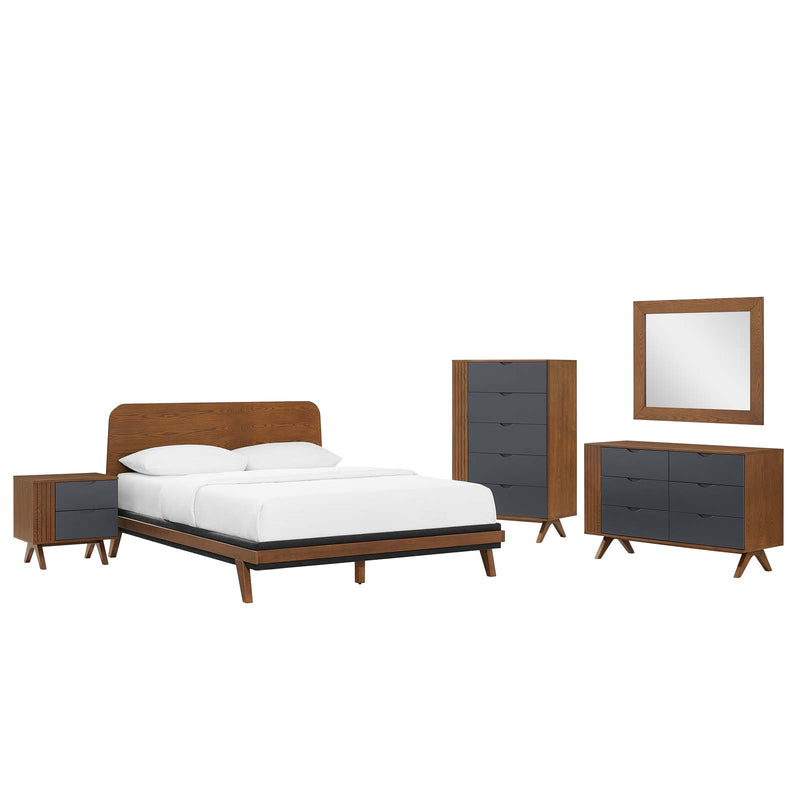 Dylan 5 Piece Bedroom Set By Modway - MOD-6958 | Bedroom Sets | Modishstore - 1