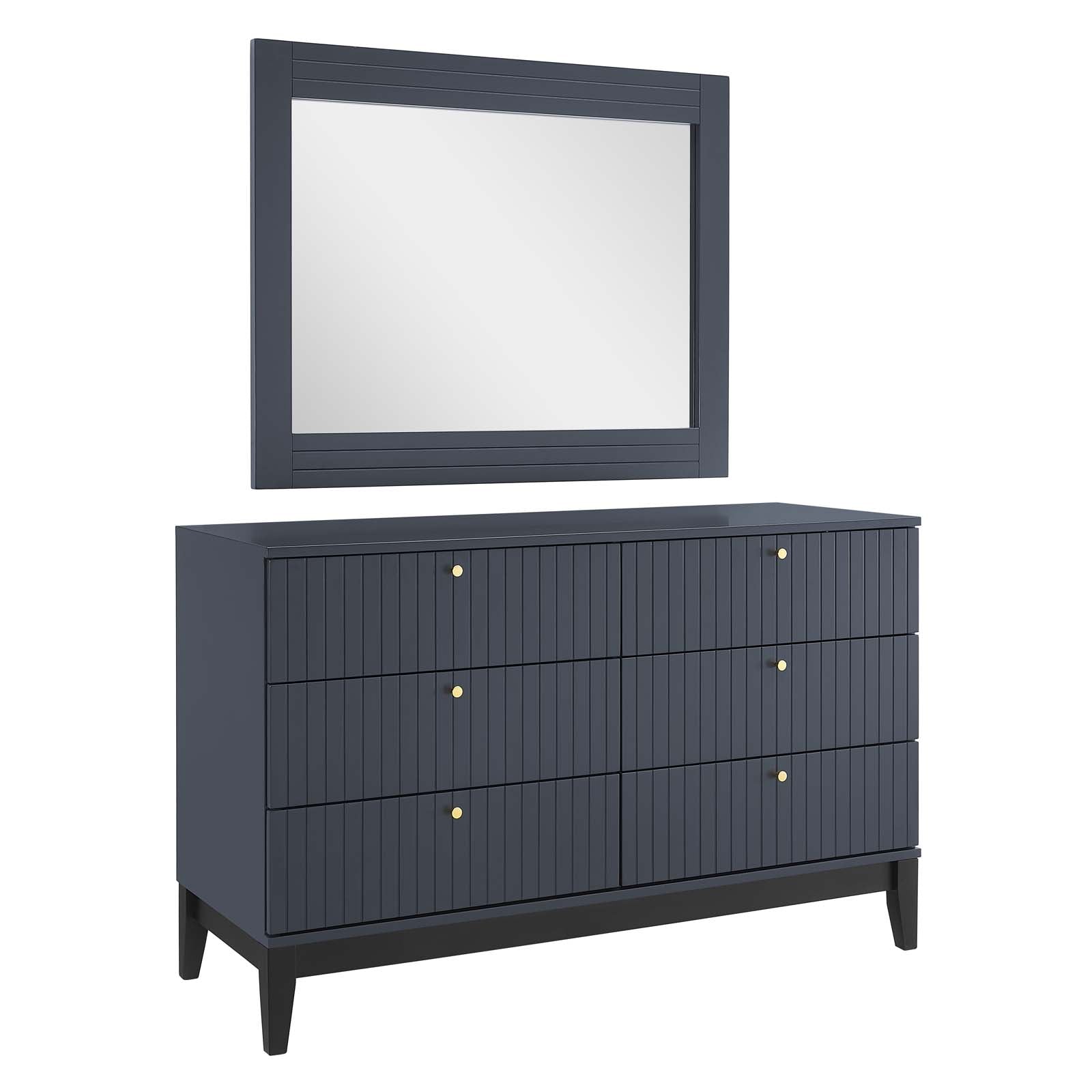 Dakota Dresser and Mirror By Modway - MOD-6960 | Dressers | Modishstore - 2
