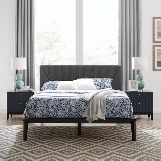 Dakota 3 Piece Upholstered Bedroom Set By Modway | Bedroom Sets | Modishstore - 6
