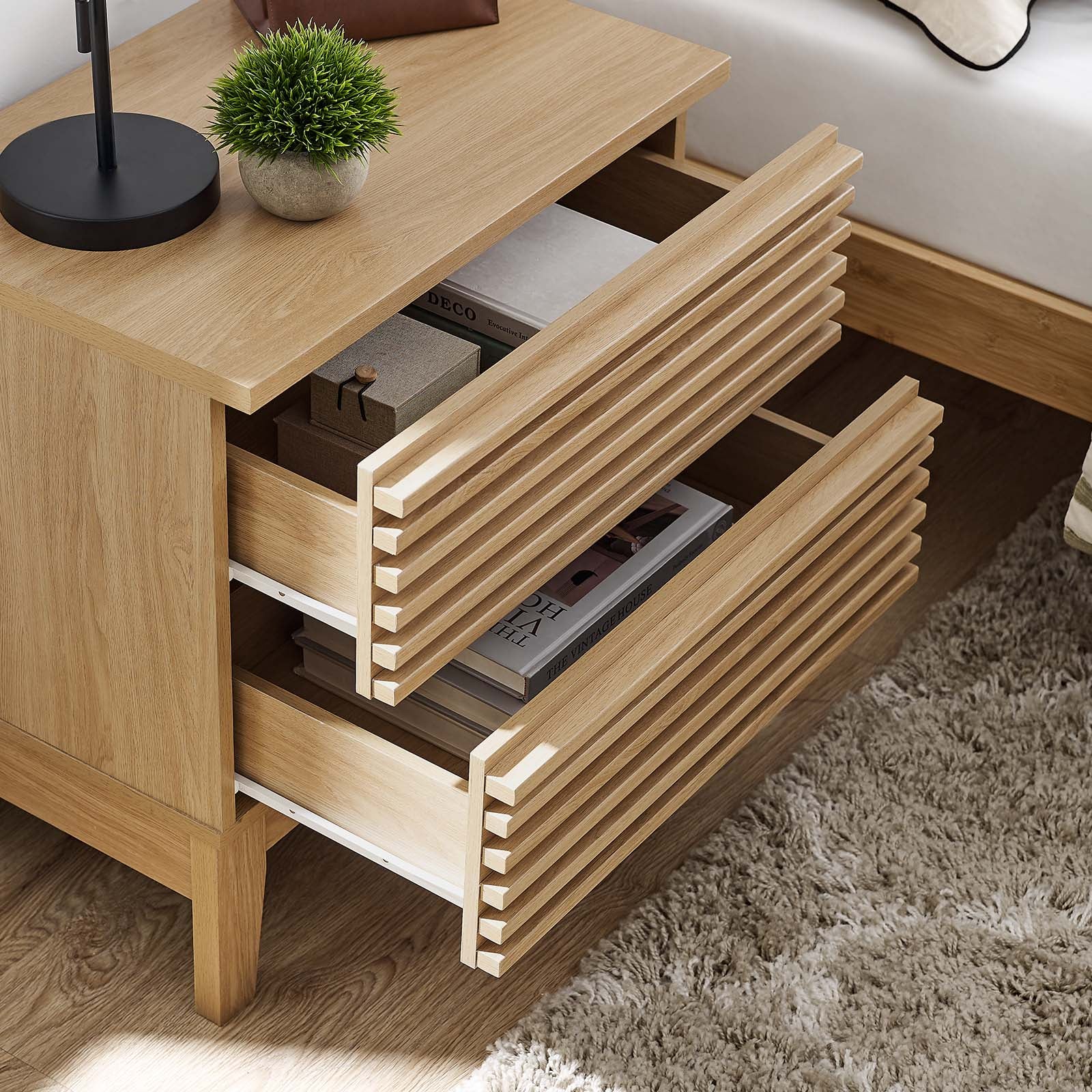 Render Two-Drawer Nightstand By Modway - MOD-6964 | Nightstands | Modishstore - 13