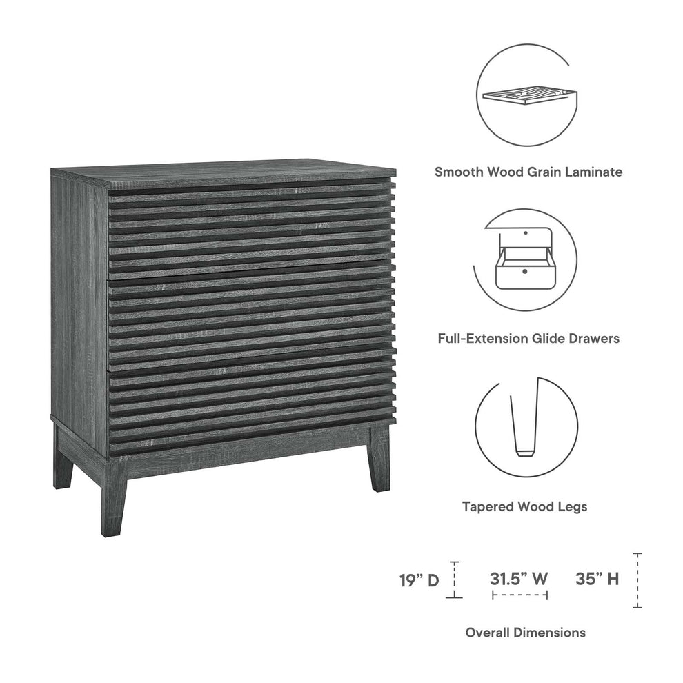 Render 3-Drawer Bachelor's Chest By Modway - MOD-6965 | Drawers | Modishstore - 6