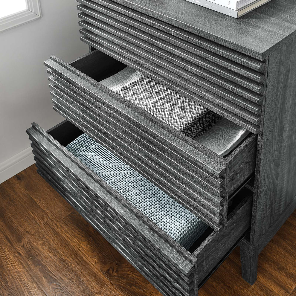 Render 3-Drawer Bachelor's Chest By Modway - MOD-6965 | Drawers | Modishstore - 7