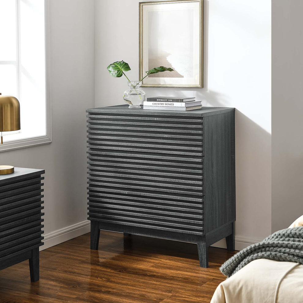 Render 3-Drawer Bachelor's Chest By Modway - MOD-6965 | Drawers | Modishstore - 1