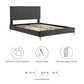 Yasmine Channel Tufted Performance Velvet Twin Platform Bed By Modway - MOD-6992 | Beds | Modishstore - 7