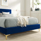 Yasmine Channel Tufted Performance Velvet Twin Platform Bed By Modway - MOD-6992 | Beds | Modishstore - 23