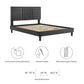 Sofia Channel Tufted Performance Velvet Full Platform Bed By Modway - MOD-6999 | Beds | Modishstore - 6