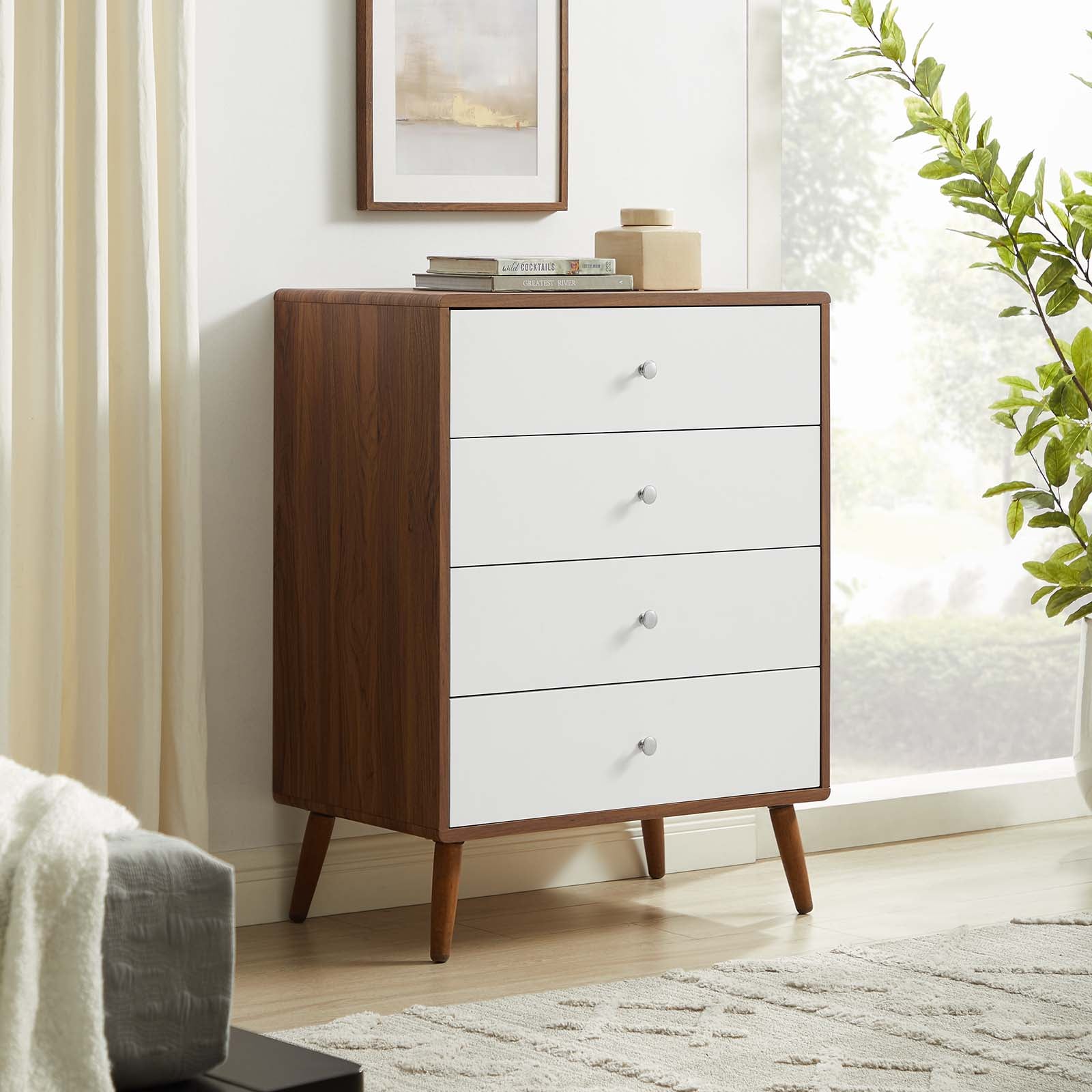 Transmit 4-Drawer Chest By Modway - MOD-7019 | Dressers | Modishstore - 1
