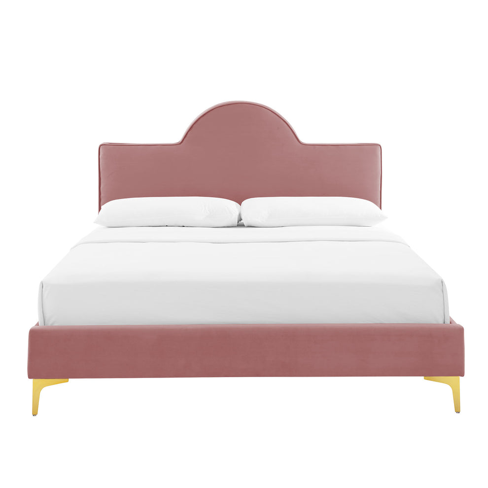 Sunny Performance Velvet Twin Bed By Modway - MOD-7027 | Beds | Modishstore - 14