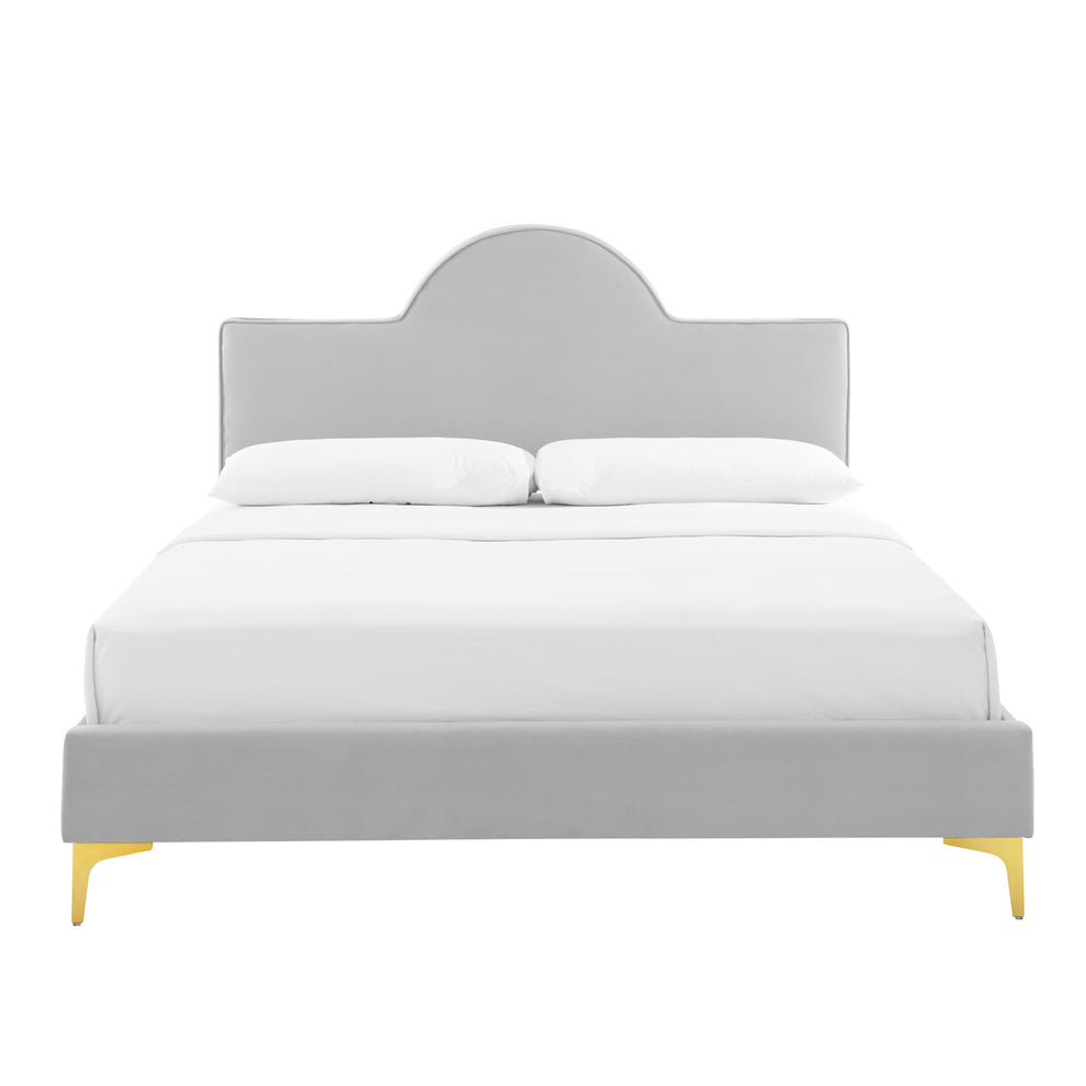 Sunny Performance Velvet Twin Bed By Modway - MOD-7027 | Beds | Modishstore - 23
