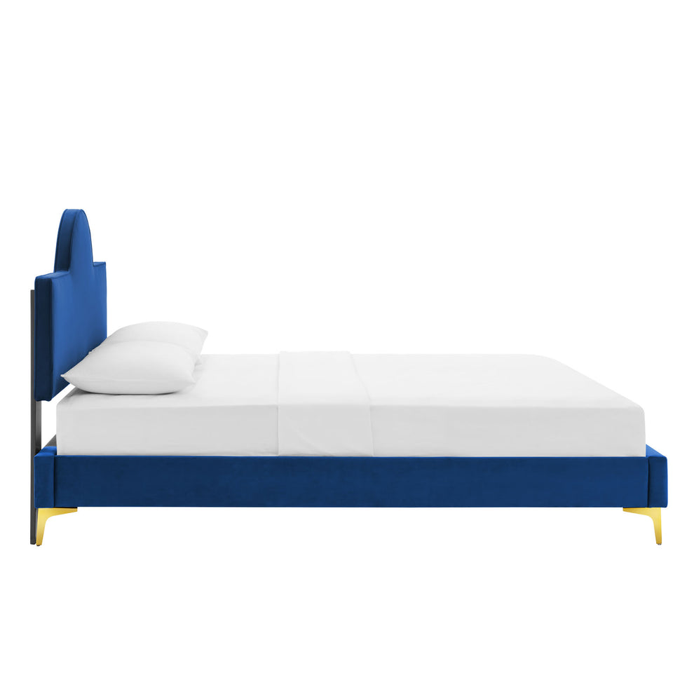 Sunny Performance Velvet Twin Bed By Modway - MOD-7027 | Beds | Modishstore - 40