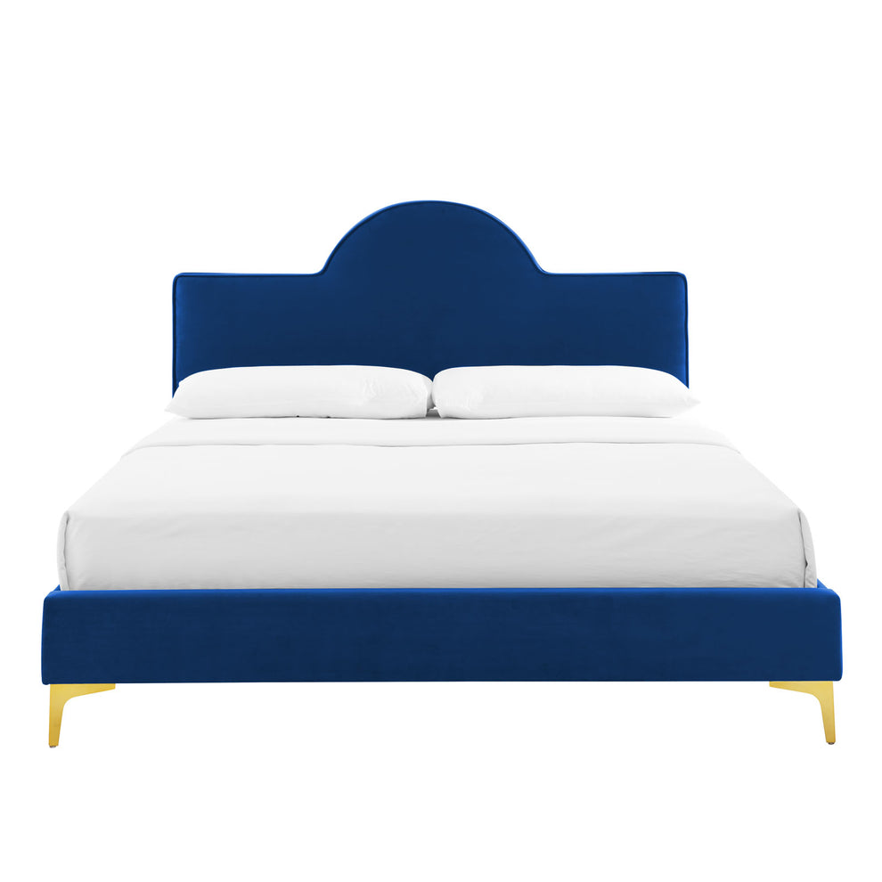Sunny Performance Velvet Twin Bed By Modway - MOD-7027 | Beds | Modishstore - 41