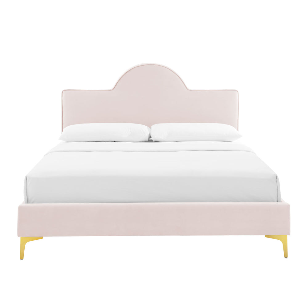 Sunny Performance Velvet Twin Bed By Modway - MOD-7027 | Beds | Modishstore - 50