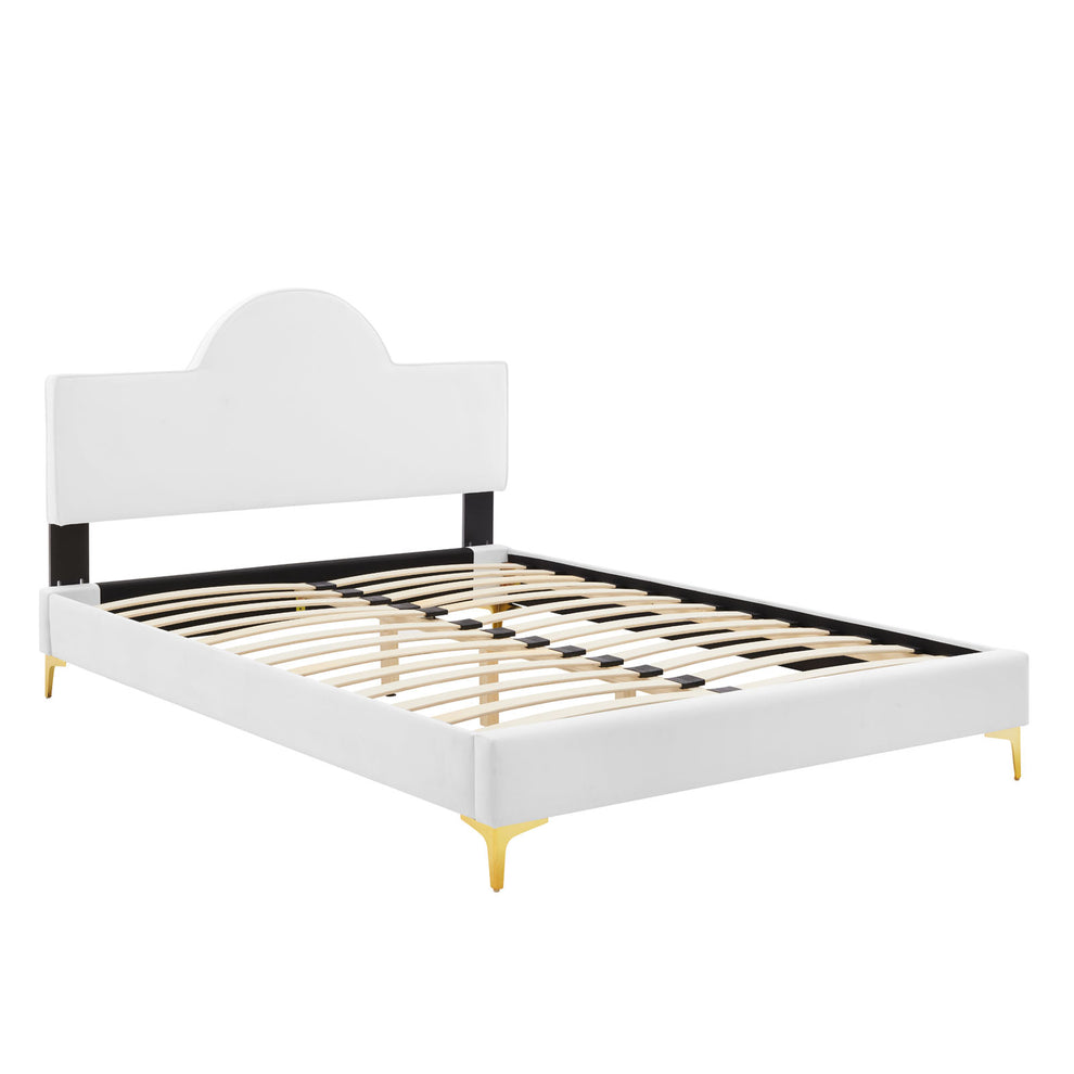 Sunny Performance Velvet Twin Bed By Modway - MOD-7027 | Beds | Modishstore - 66