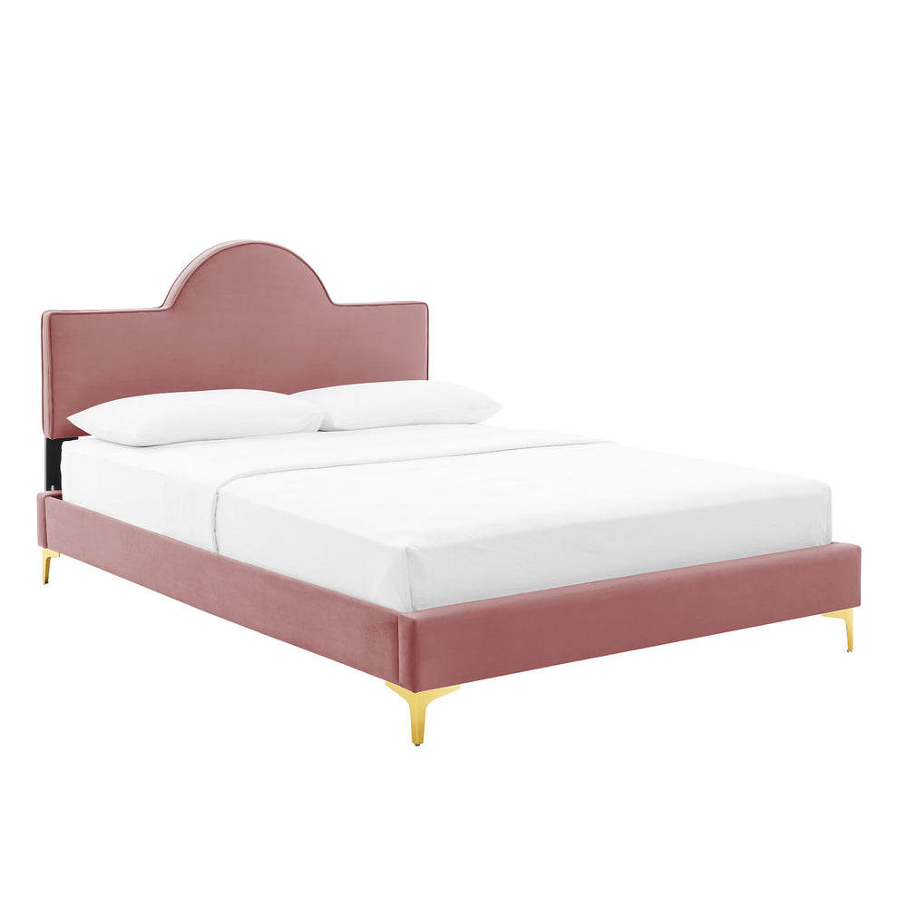 Sunny Performance Velvet Full Bed By Modway - MOD-7028 | Beds | Modishstore - 10