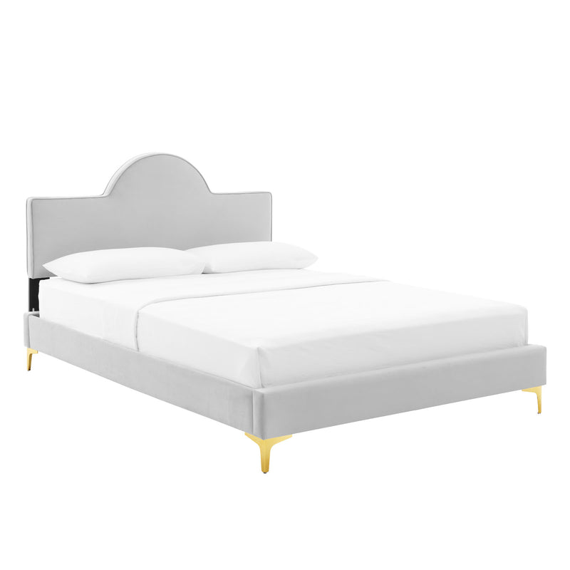 Sunny Performance Velvet Full Bed By Modway - MOD-7028 | Beds | Modishstore - 19