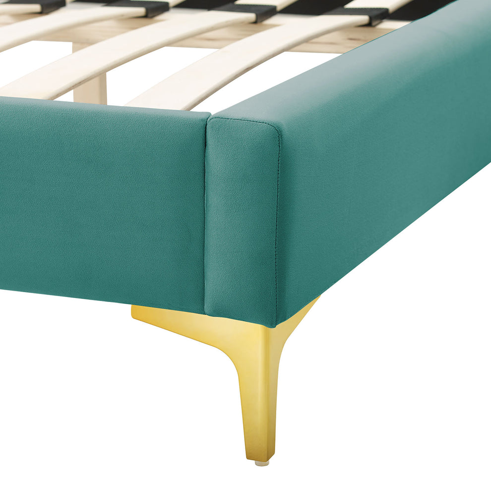 Sunny Performance Velvet Full Bed By Modway - MOD-7028 | Beds | Modishstore - 60