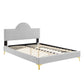 Sunny Performance Velvet King Bed By Modway - MOD-7029 | Beds | Modishstore - 21