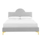 Sunny Performance Velvet King Bed By Modway - MOD-7029 | Beds | Modishstore - 23