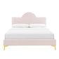 Sunny Performance Velvet King Bed By Modway - MOD-7029 | Beds | Modishstore - 50
