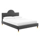 Aurora Performance Velvet Twin Bed By Modway | Beds | Modishstore-2