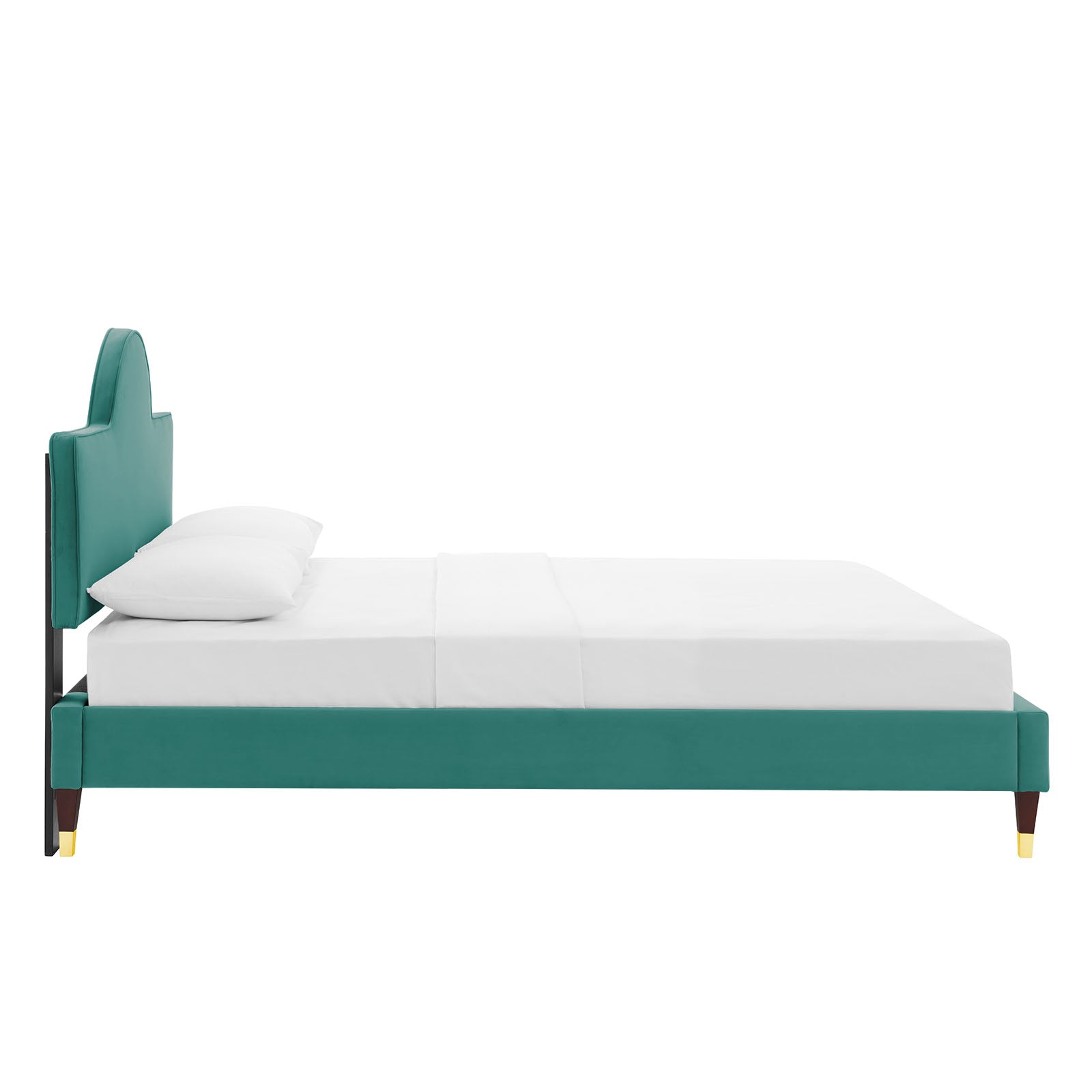 Aurora Performance Velvet Twin Bed By Modway | Beds | Modishstore-58