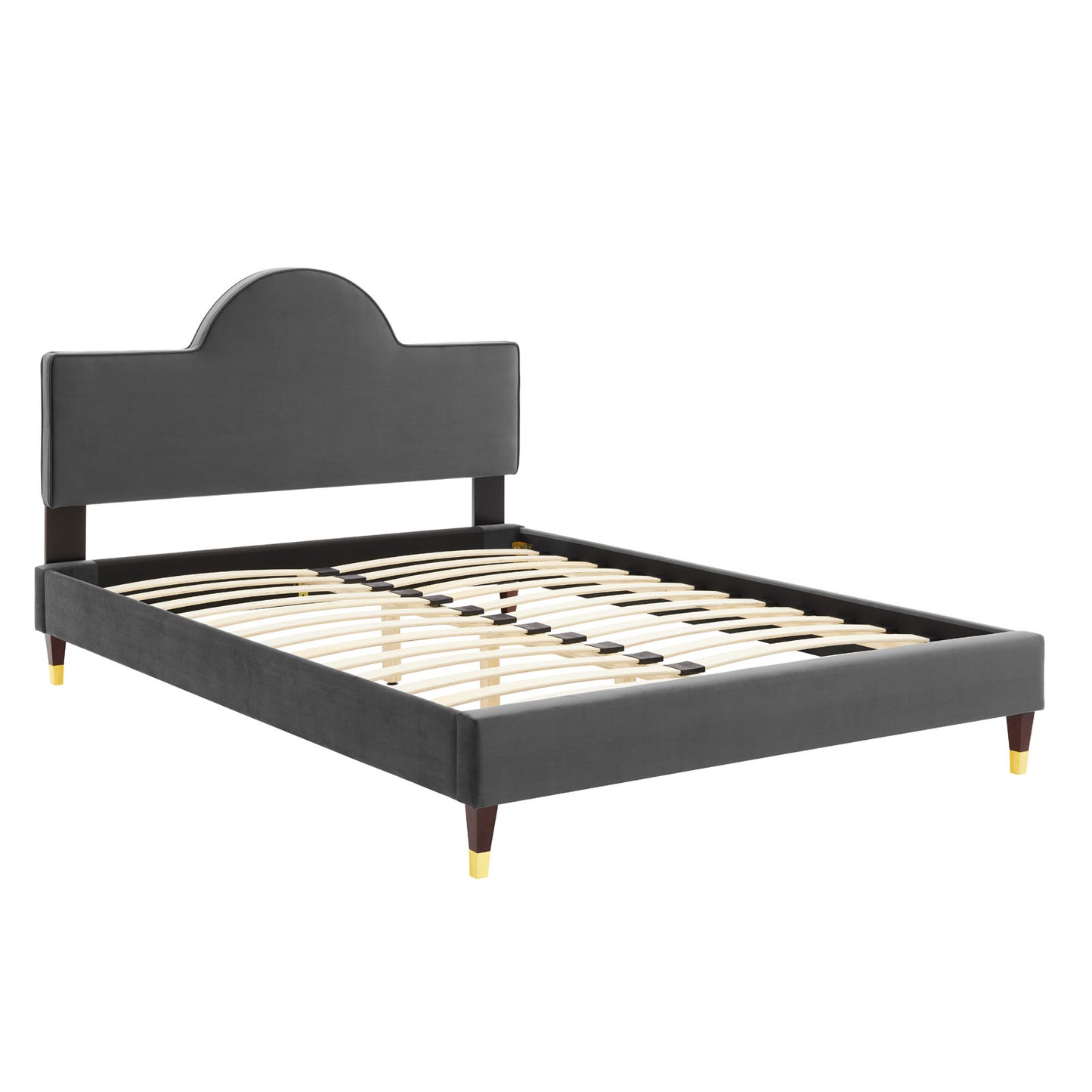 Aurora Performance Velvet King Bed By Modway - MOD-7032 | Beds | Modishstore - 3