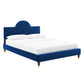 Aurora Performance Velvet King Bed By Modway - MOD-7032 | Beds | Modishstore - 37