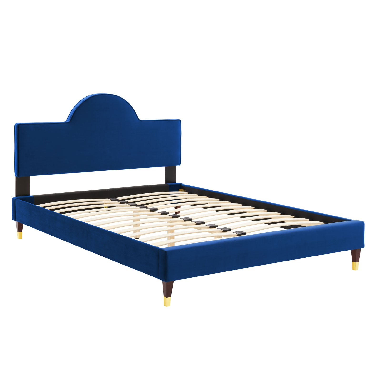 Aurora Performance Velvet King Bed By Modway - MOD-7032 | Beds | Modishstore - 39