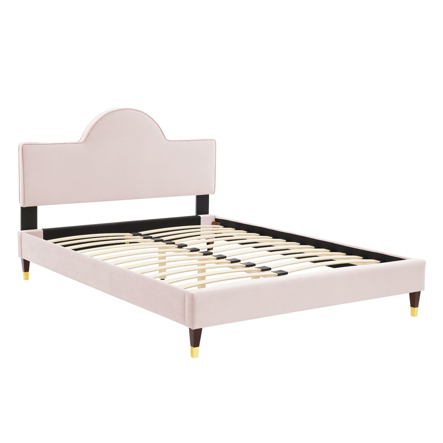 Aurora Performance Velvet King Bed By Modway - MOD-7032 | Beds | Modishstore - 48