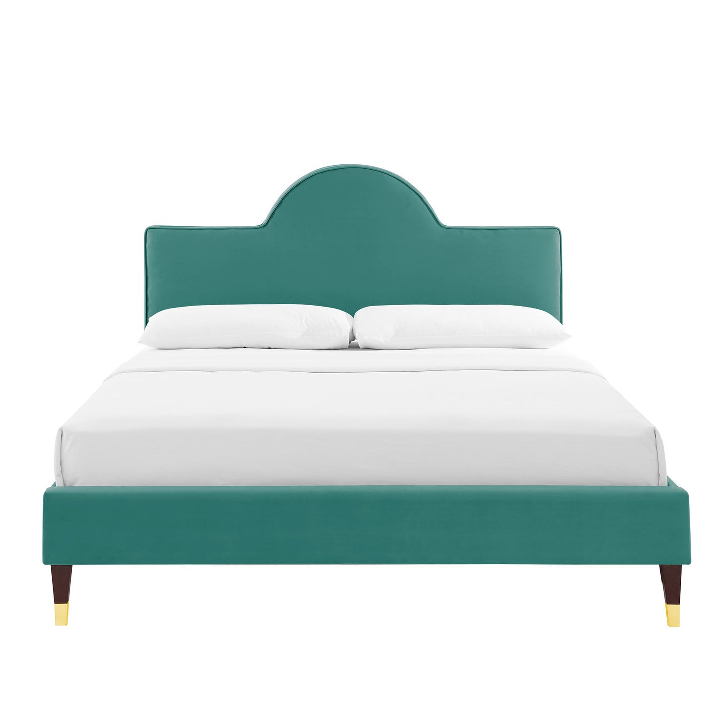 Aurora Performance Velvet King Bed By Modway - MOD-7032 | Beds | Modishstore - 59