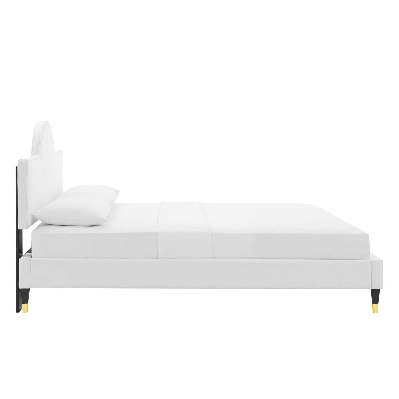 Aurora Performance Velvet King Bed By Modway - MOD-7032 | Beds | Modishstore - 67