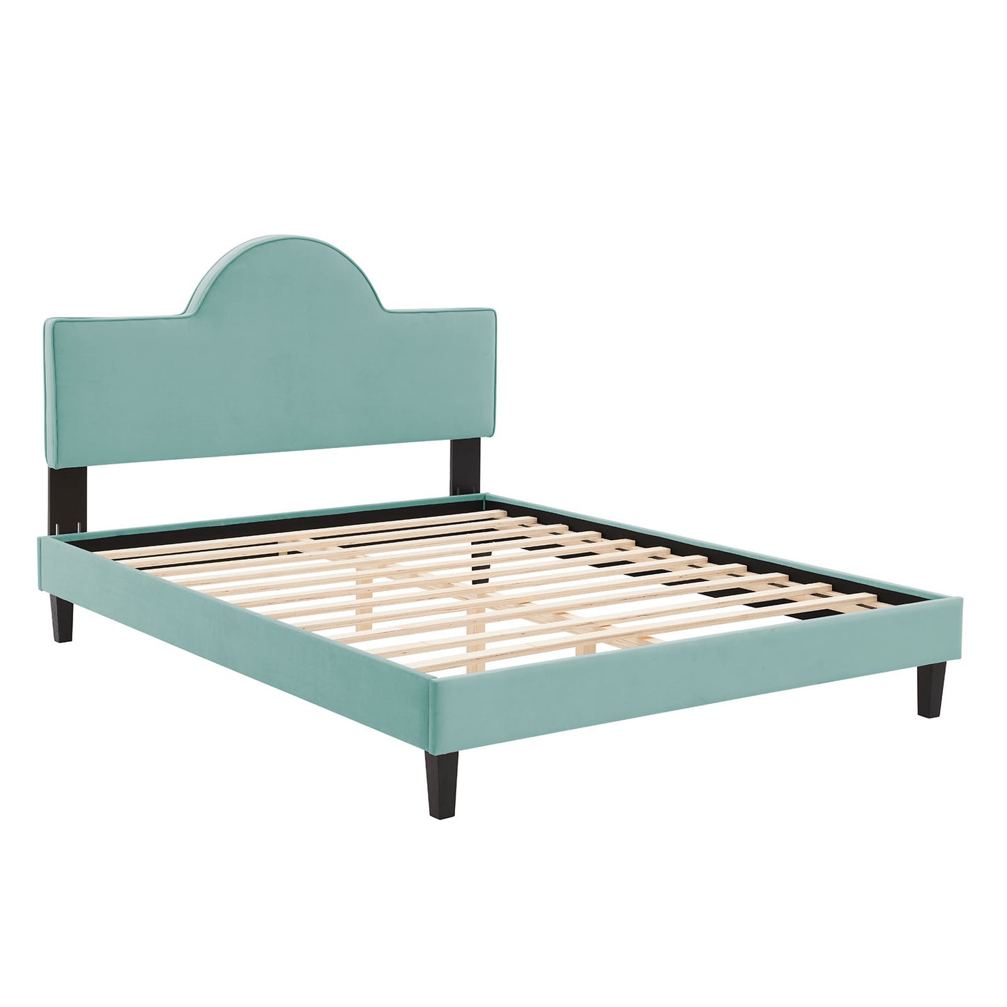 Soleil Performance Velvet Twin Bed By Modway - MOD-7033 | Beds | Modishstore - 30
