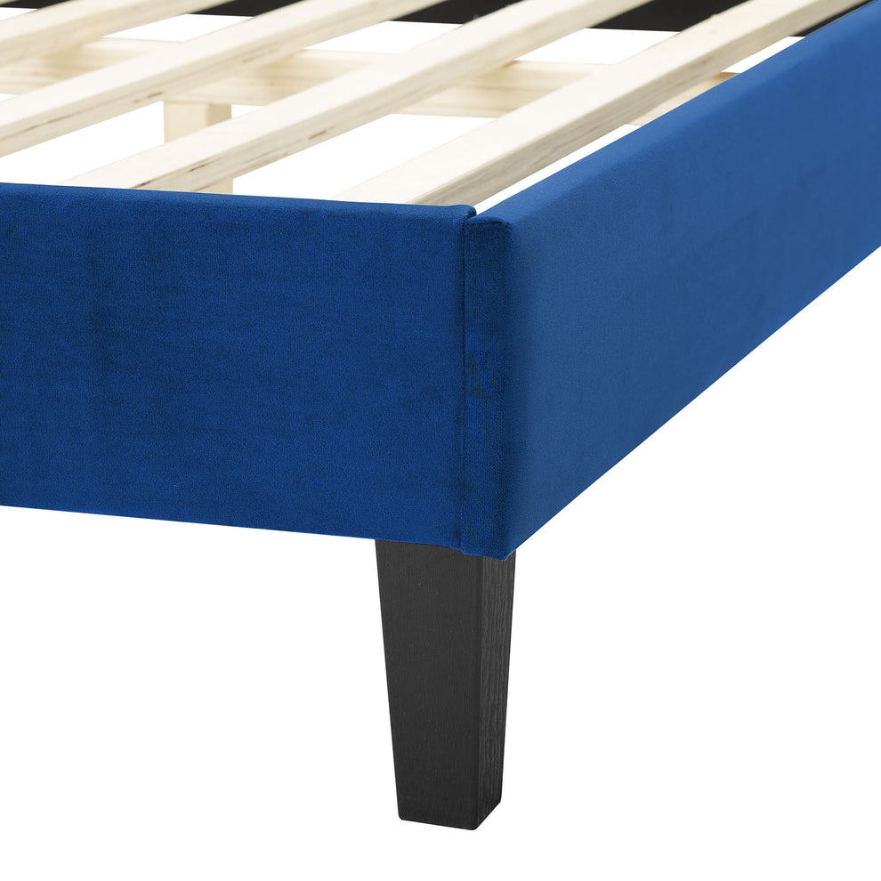 Soleil Performance Velvet Twin Bed By Modway - MOD-7033 | Beds | Modishstore - 42