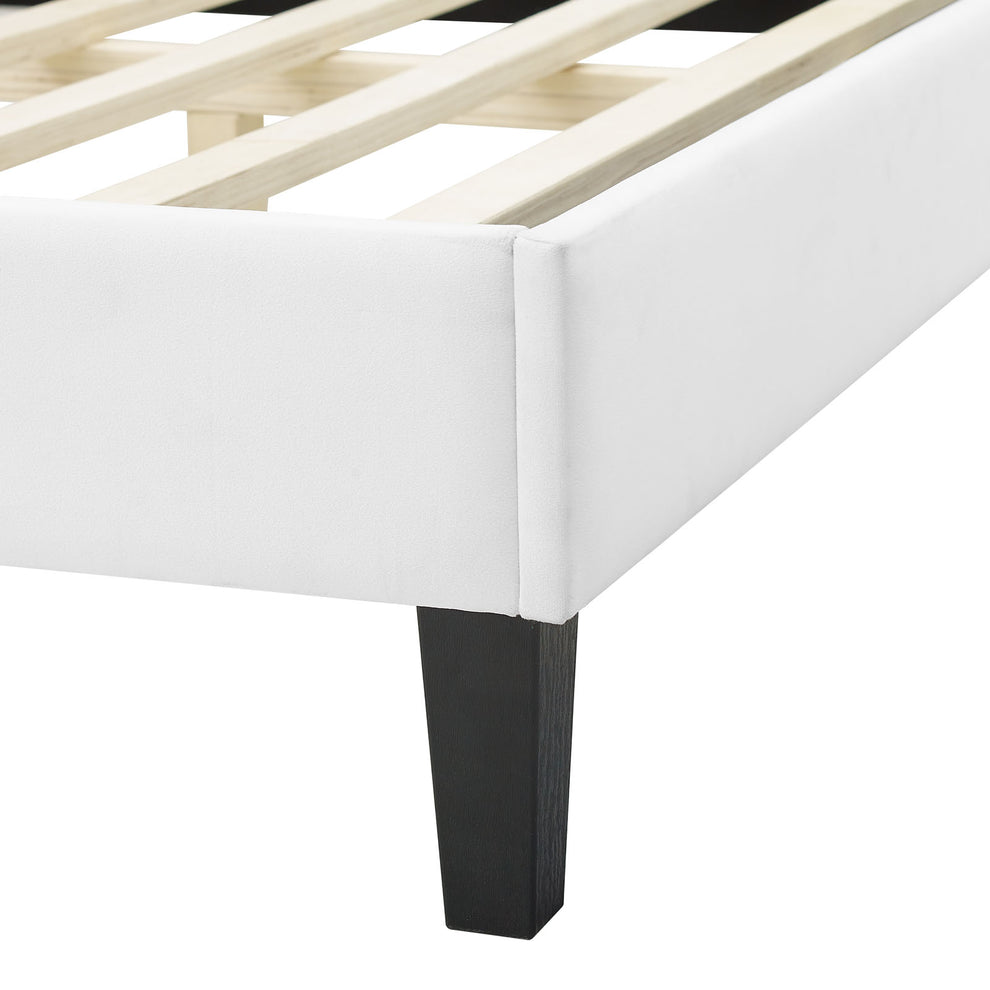 Soleil Performance Velvet Twin Bed By Modway - MOD-7033 | Beds | Modishstore - 69