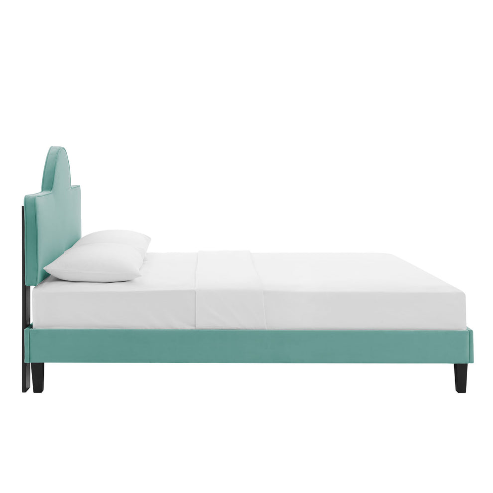 Soleil Performance Velvet Full Bed By Modway - MOD-7034 | Beds | Modishstore - 31