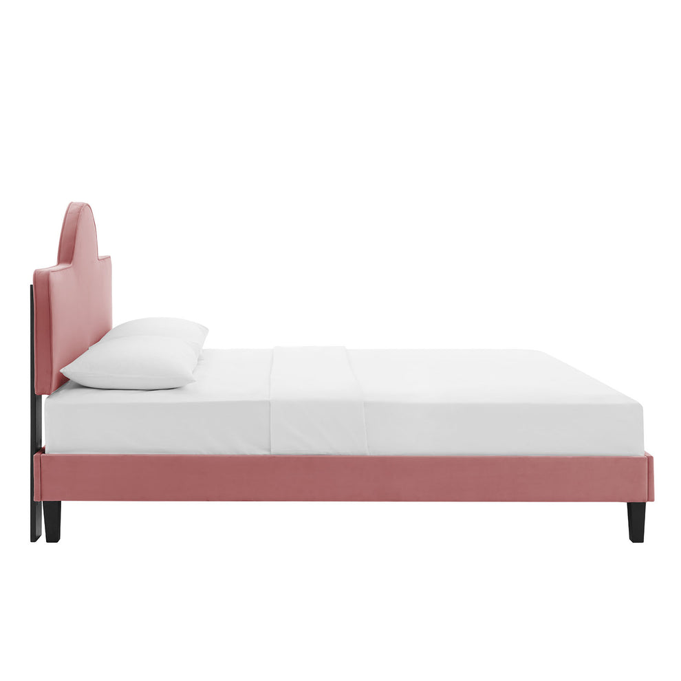Soleil Performance Velvet King Bed By Modway - MOD-7035 | Beds | Modishstore - 13