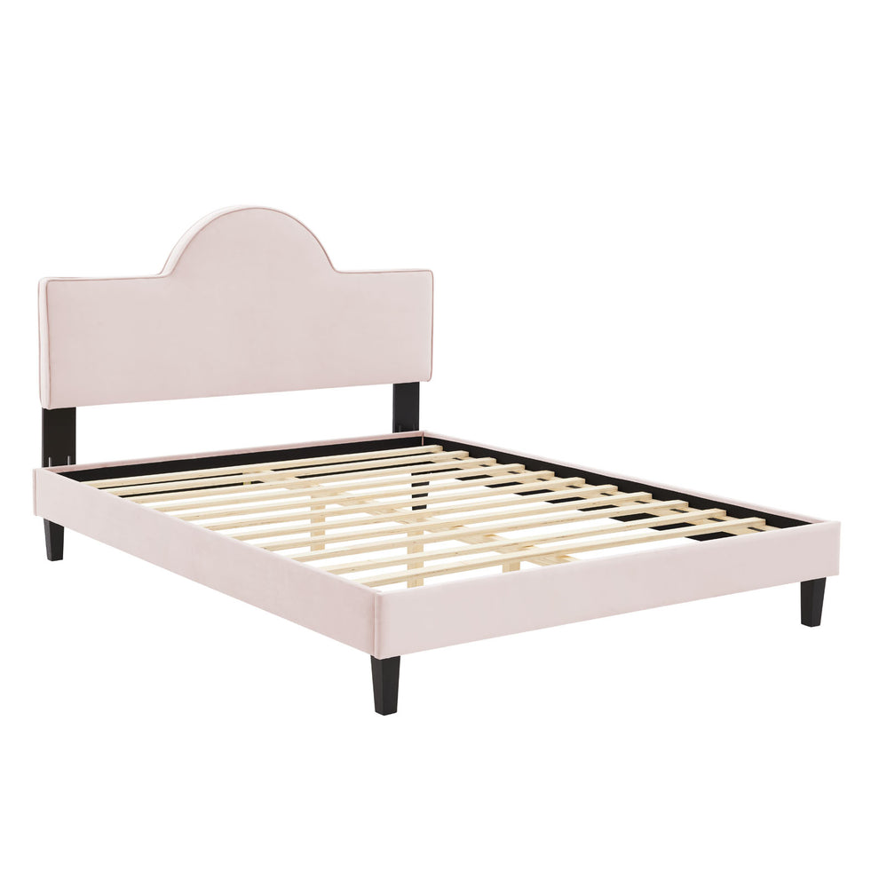 Soleil Performance Velvet King Bed By Modway - MOD-7035 | Beds | Modishstore - 48