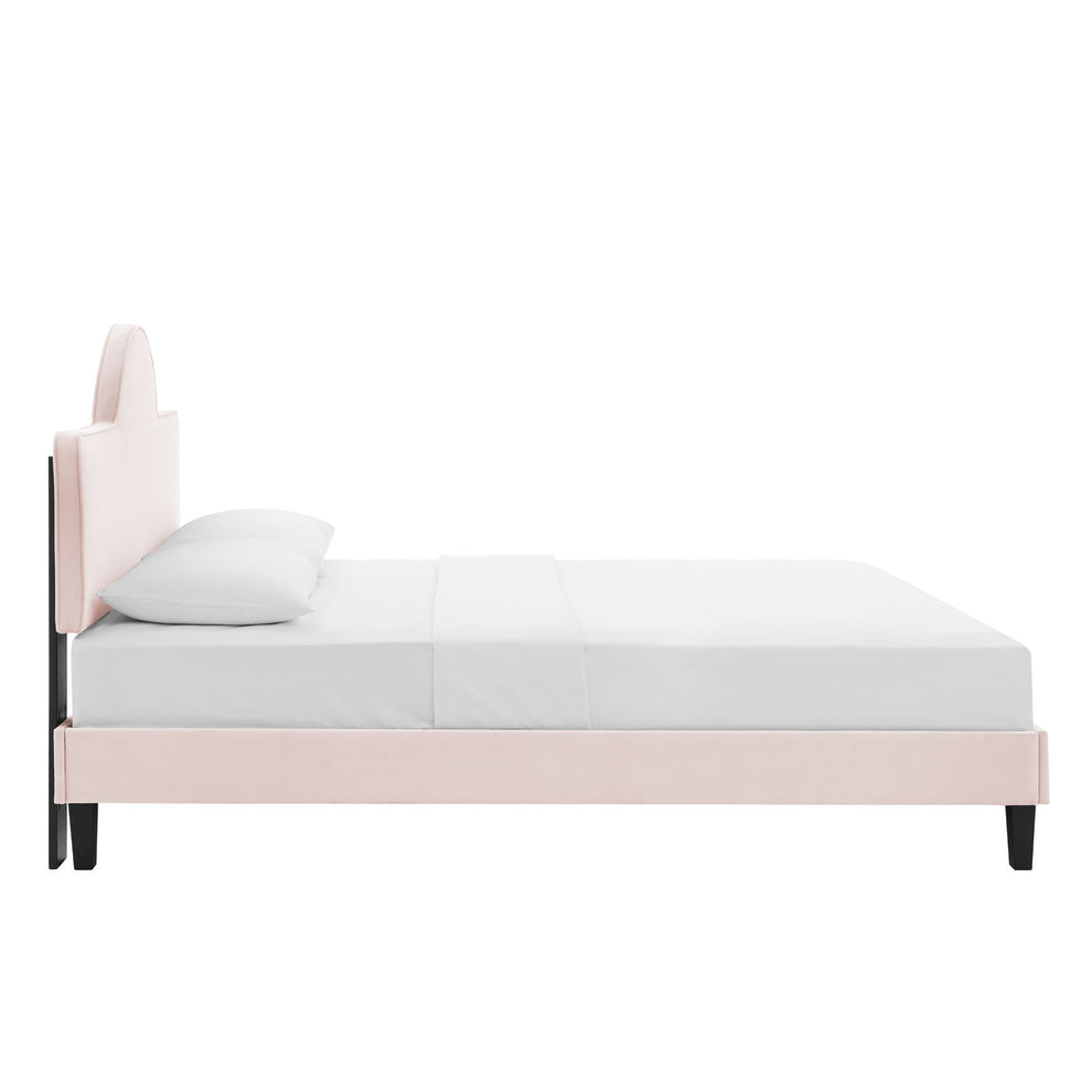 Soleil Performance Velvet King Bed By Modway - MOD-7035 | Beds | Modishstore - 49