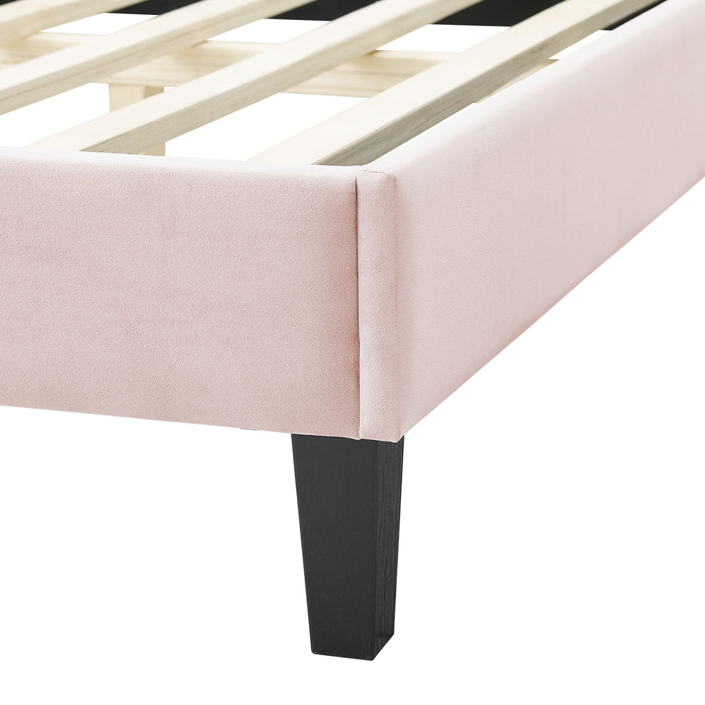 Soleil Performance Velvet King Bed By Modway - MOD-7035 | Beds | Modishstore - 51
