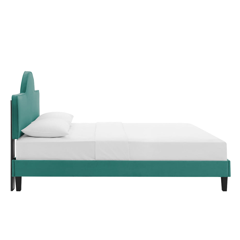 Soleil Performance Velvet King Bed By Modway - MOD-7035 | Beds | Modishstore - 58