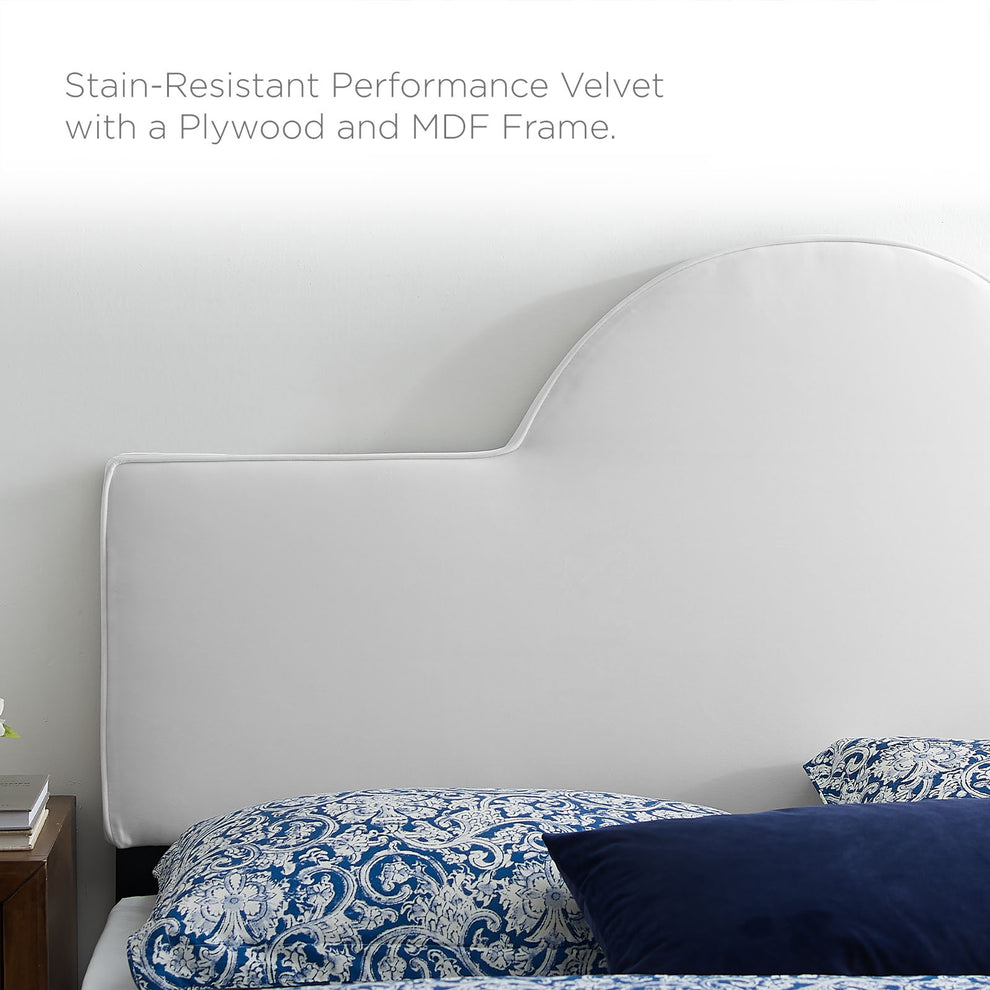 Soleil Performance Velvet King Bed By Modway - MOD-7035 | Beds | Modishstore - 71