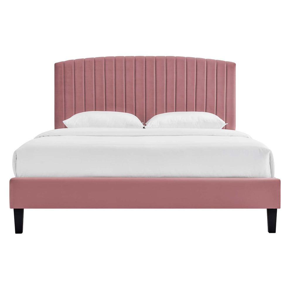 Alessi Performance Velvet Full Platform Bed By Modway - MOD-7037 | Beds | Modishstore - 11