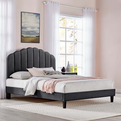 Daisy Performance Velvet Full Platform Bed By Modway - MOD-7039