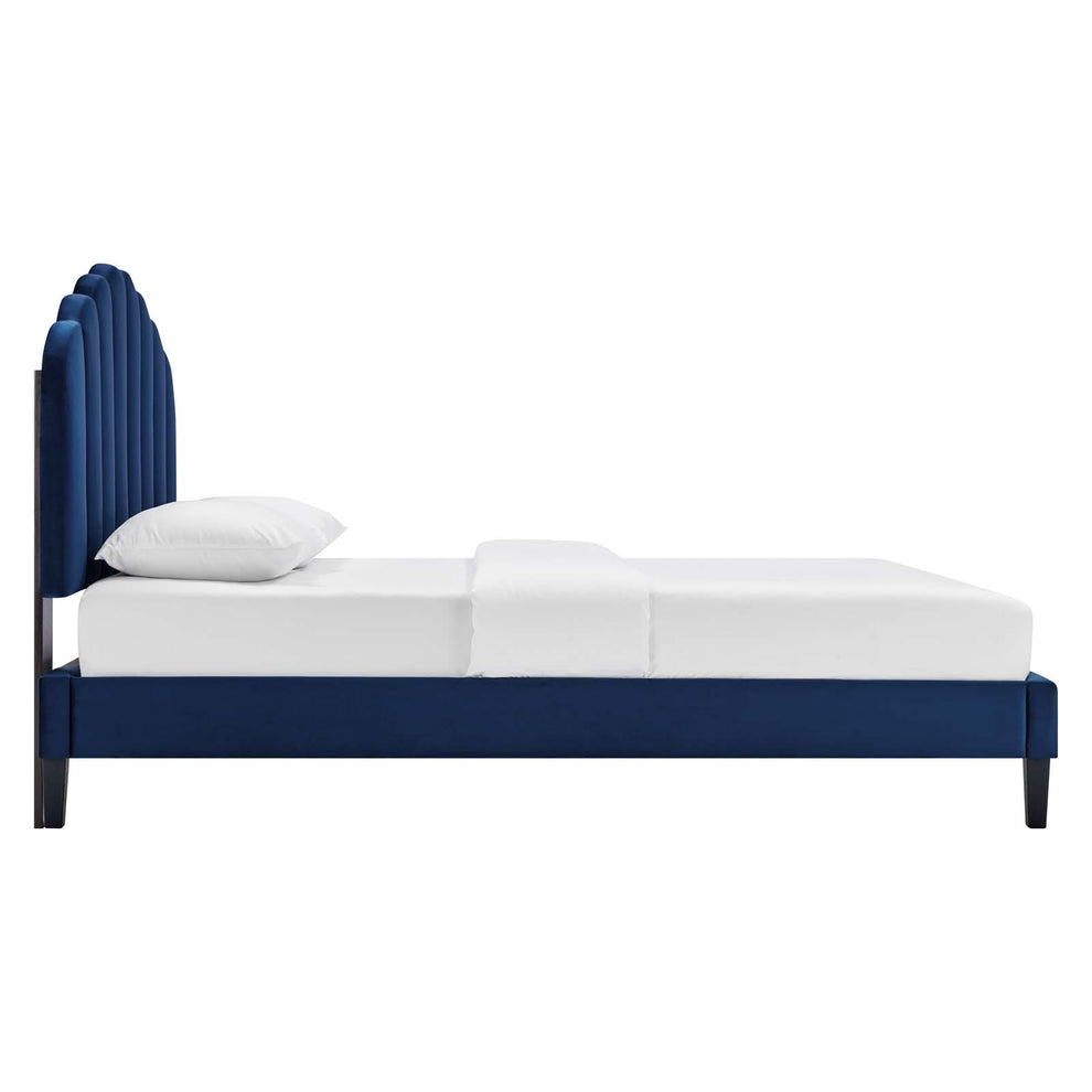 Daisy Performance Velvet Full Platform Bed By Modway - MOD-7039 | Beds | Modishstore - 37
