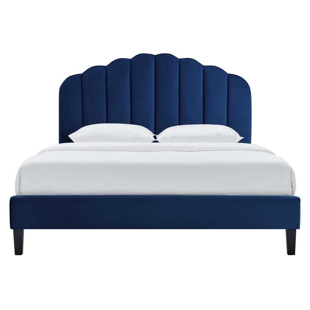 Daisy Performance Velvet Full Platform Bed By Modway - MOD-7039 | Beds | Modishstore - 38
