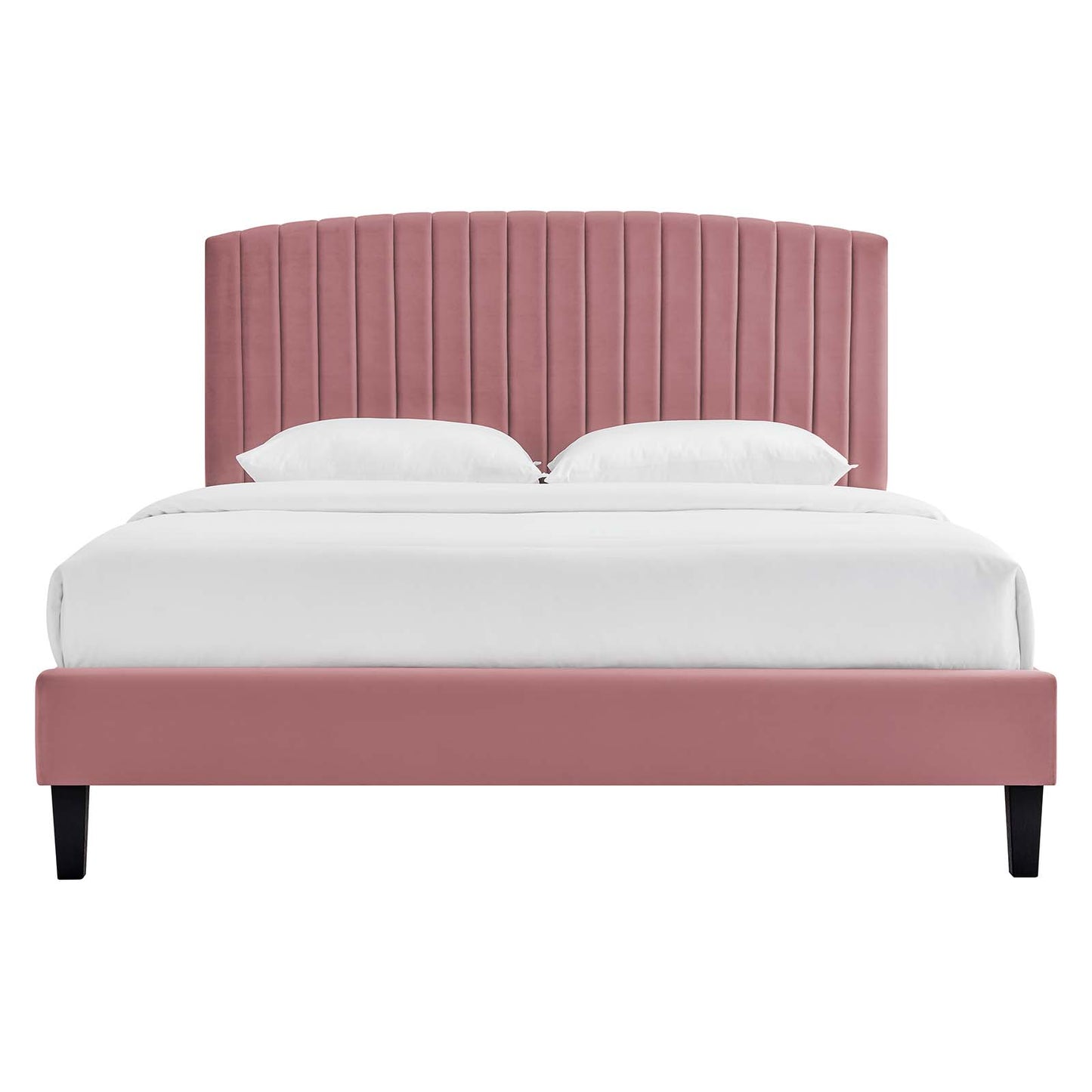 Alessi Performance Velvet Twin Platform Bed By Modway - MOD-7041 | Beds | Modishstore - 11