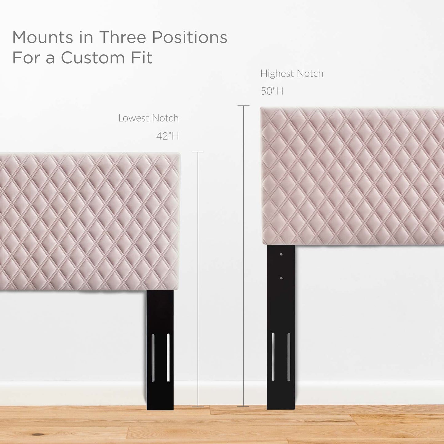 Garcelle Performance Velvet Twin Platform Bed By Modway - MOD-7044 | Beds | Modishstore - 47