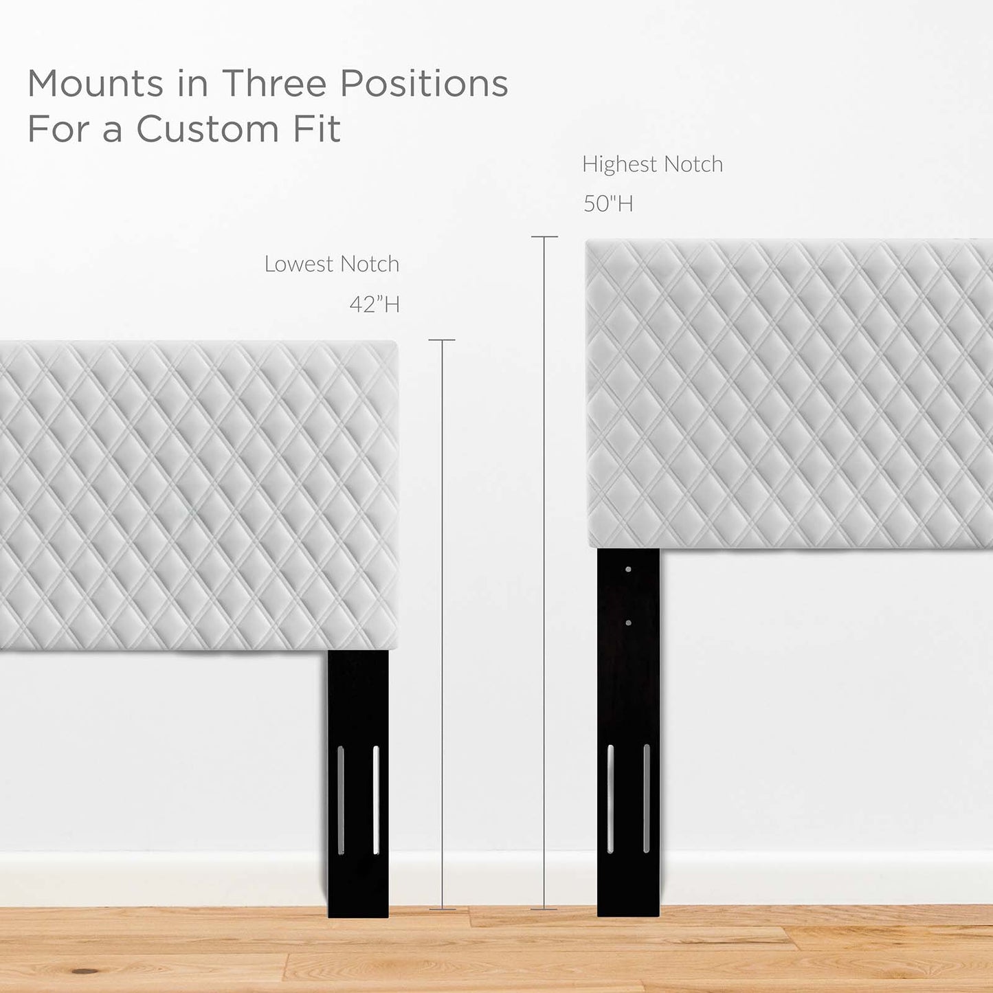 Garcelle Performance Velvet King Platform Bed By Modway - MOD-7048 | Beds | Modishstore - 64