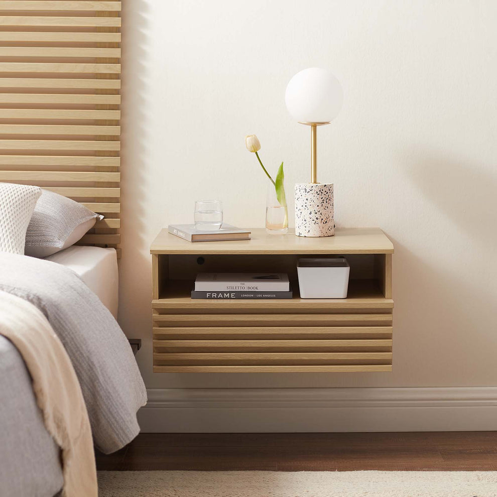 Render Wall-Mount Nightstand By Modway - MOD-7058 | Nightstands | Modishstore - 16